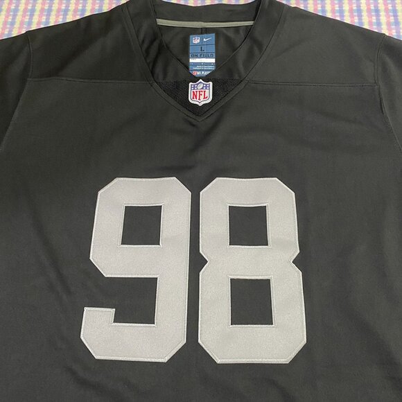Las Vegas Raiders Crosby Black Jersey No. 98 - Picture 2 of 6